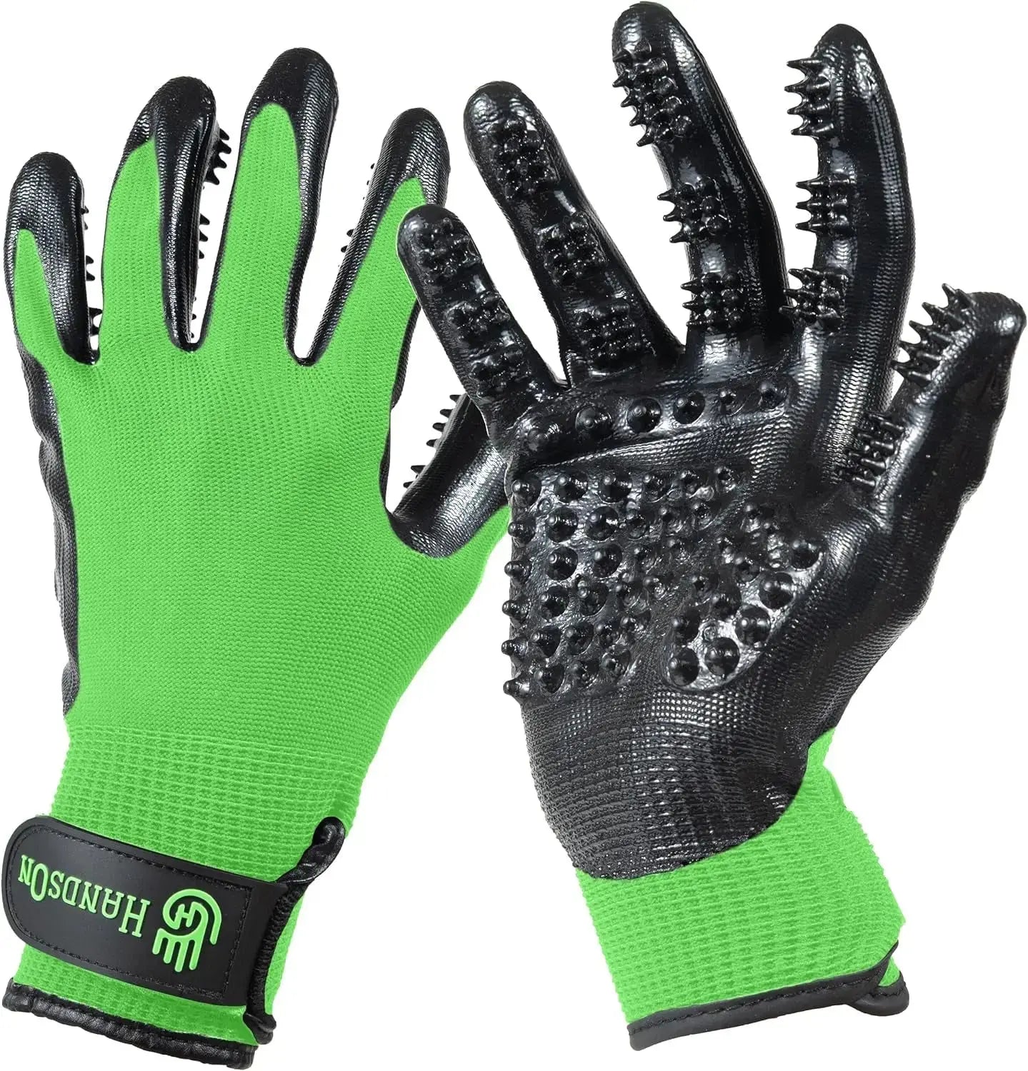 H Handson'S Pet Grooming Gloves - Award Winning!