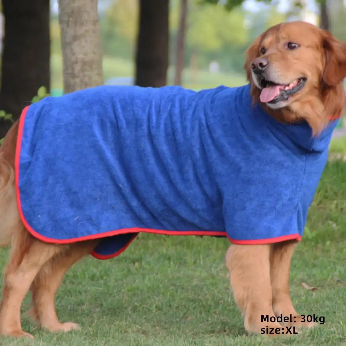 Pet Bath Robe, Quick Drying Pet Grooming Cloak with Hook & Loop Fastener, Soft & Comfortable Pet Bath Towel, Dog & Cat Grooming Supplies, Valentine'S Day Gift