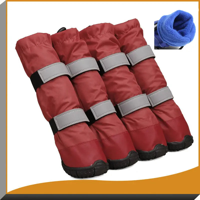 Waterproof Snow and Rain Boots for Pets