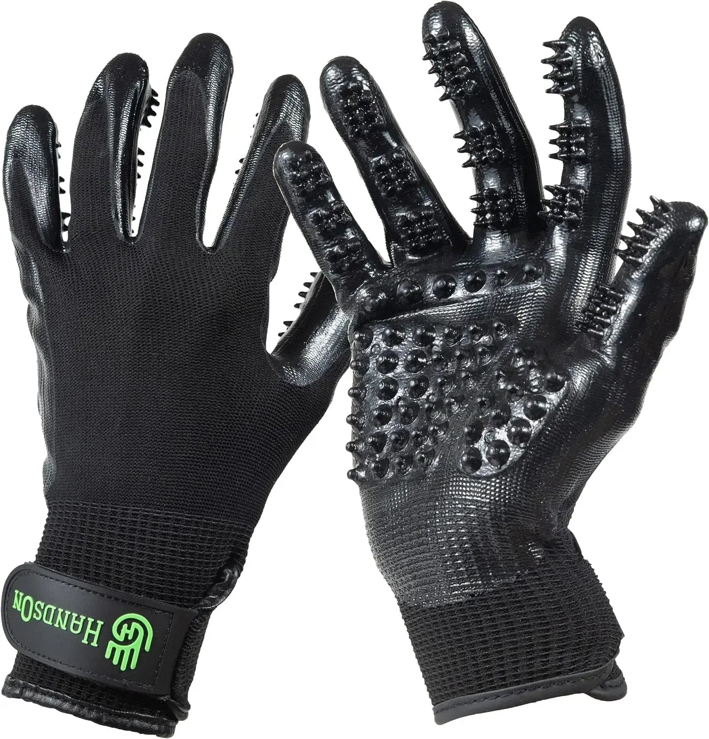 H Handson'S Pet Grooming Gloves - Award Winning!
