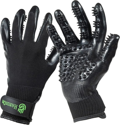 H Handson'S Pet Grooming Gloves - Award Winning!