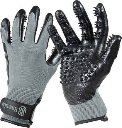 H Handson'S Pet Grooming Gloves - Award Winning!