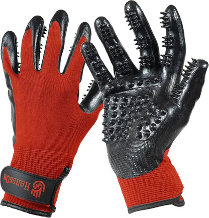 H Handson'S Pet Grooming Gloves - Award Winning!