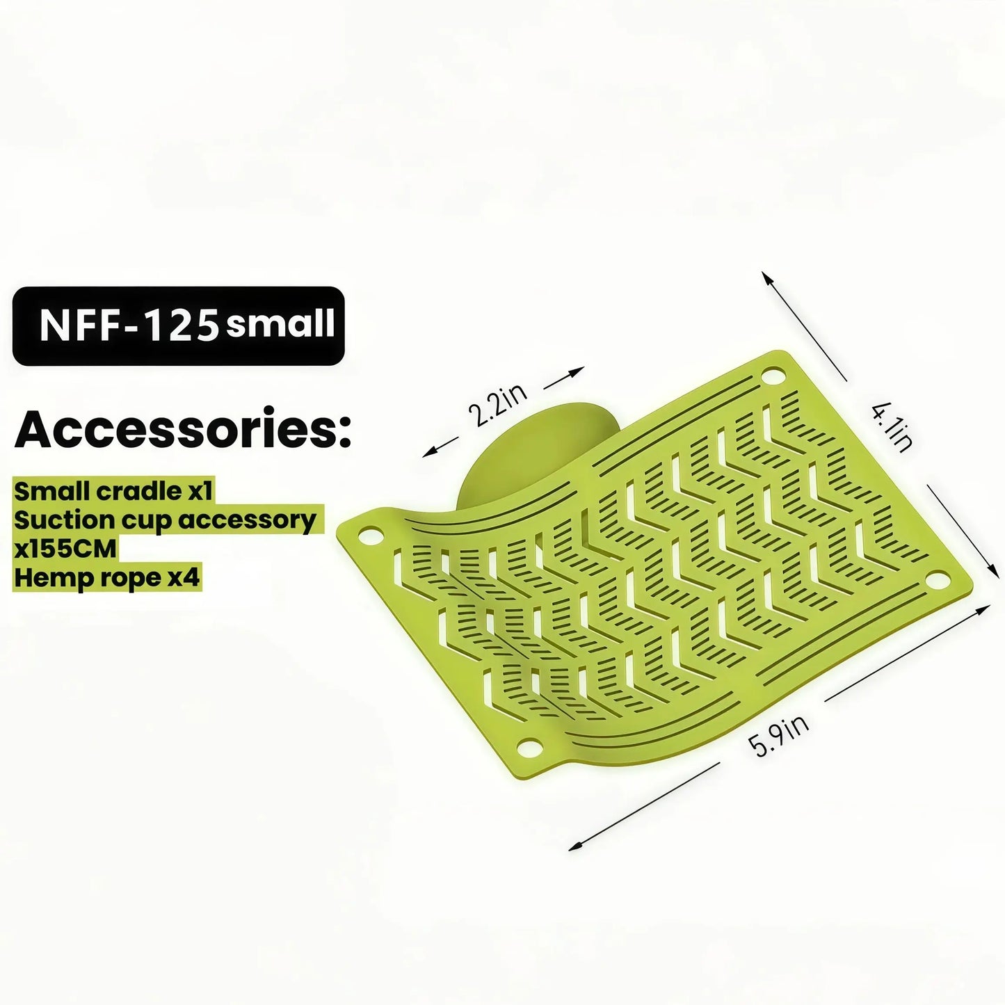 Herpify Multi-Size Plastic Reptile Hammock with Vented Plate and Suction Cups - Ideal for Frogs, Lizards, Bearded Dragons, Crested Geckos, and Snakes