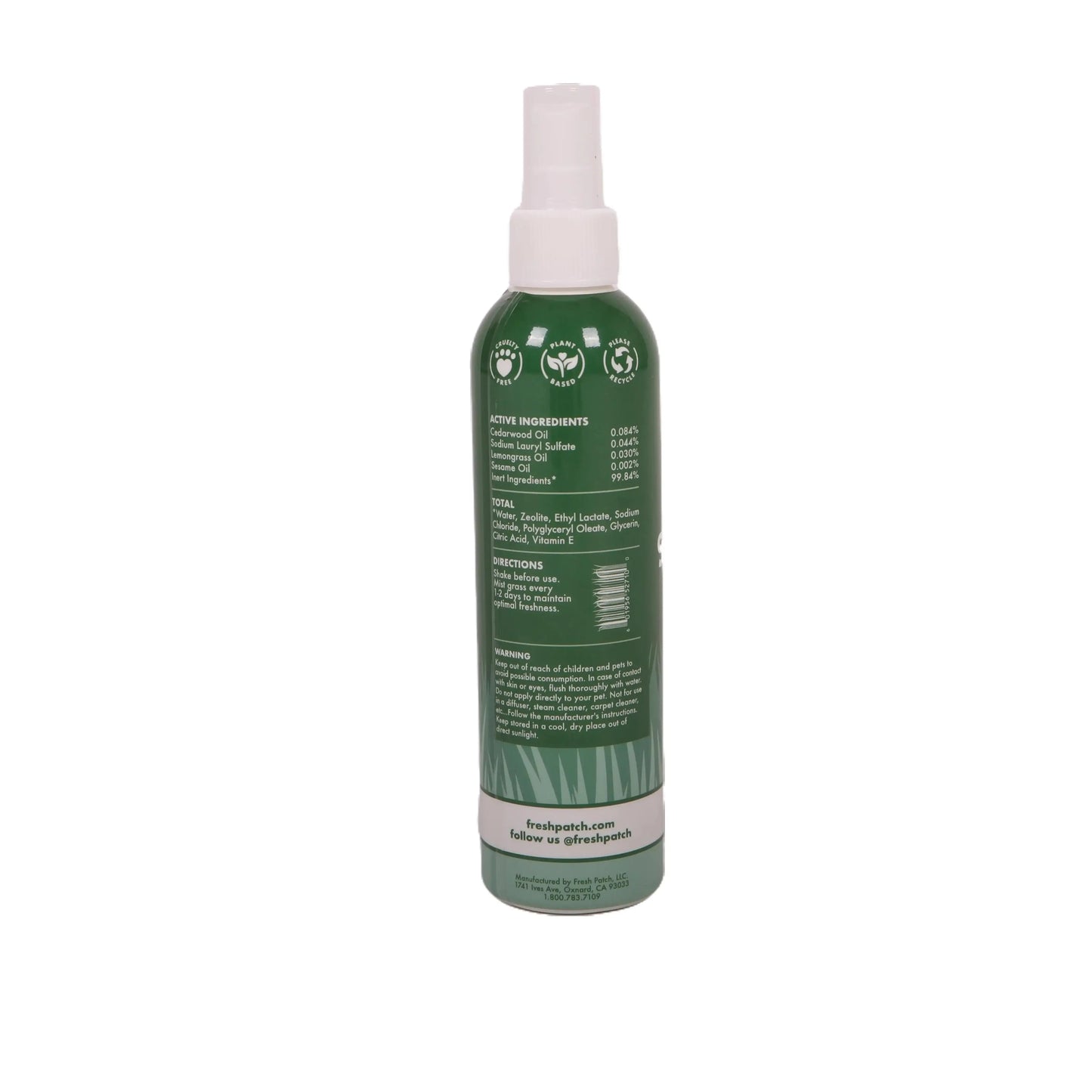 STAY FRESH Dog Potty Spray - Lemongrass Scented Spray to Help Keep Your Real Grass Fresh