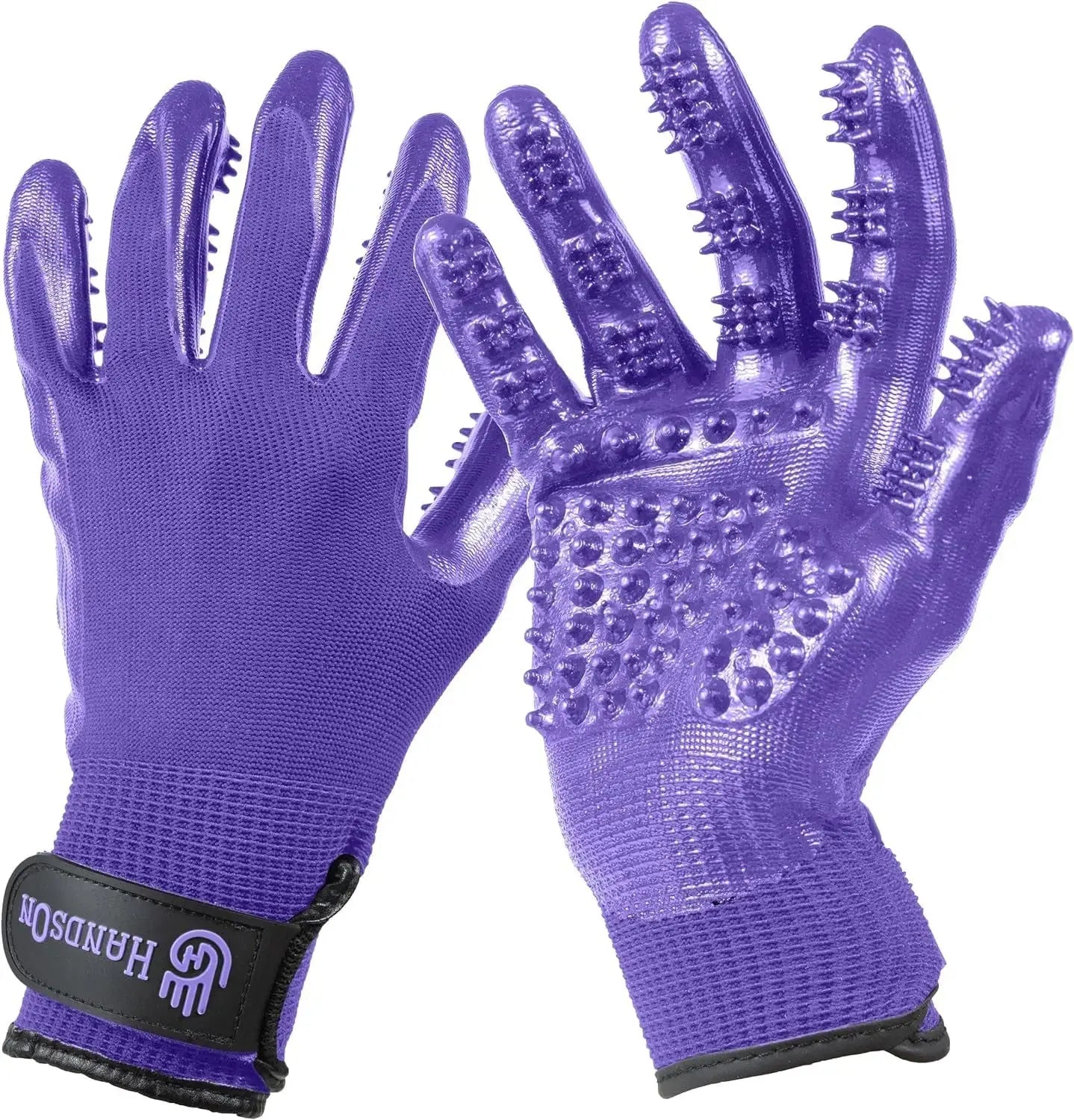 H Handson'S Pet Grooming Gloves - Award Winning!
