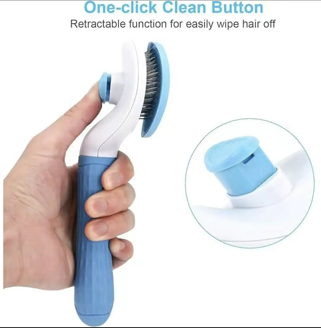 Pet Hair Removal Tool Set- 2 Pet Hair Removal Combs Suitable for Dogs and Cats Grooming, Get It Free 1 Electrostatic Pet Hair Removal Glove - Ideal for Removing Pet Hair from Sofas, Carpets and Car Seats Shedding Brush