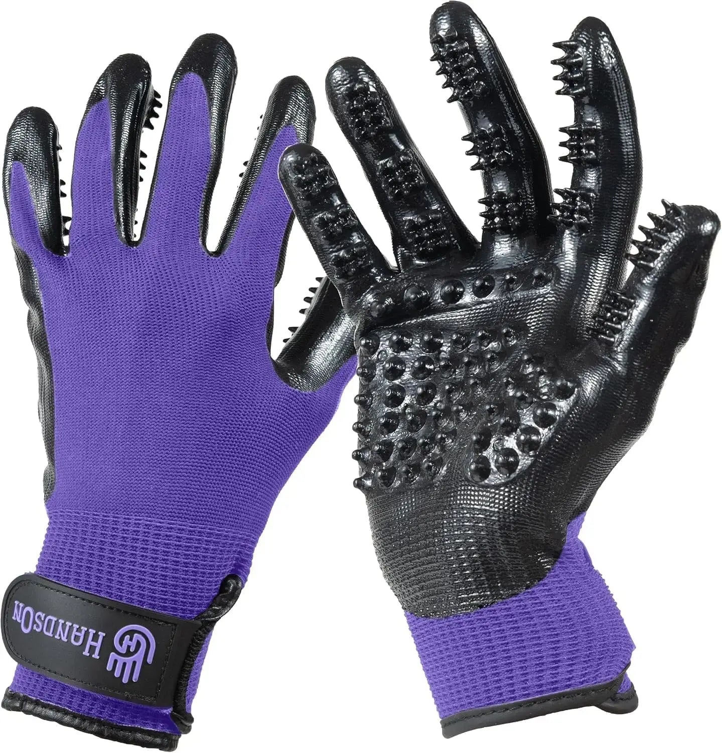 H Handson'S Pet Grooming Gloves - Award Winning!