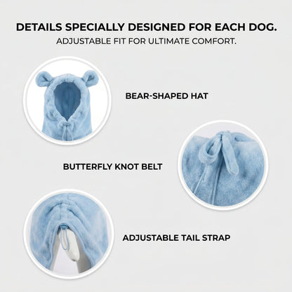 Pet Towel Quick-Dry Superfine Fiber, Absorbent Pet Bath Towel, Dog Grooming Cloth, Super Absorbent Pet Bathrobes Suitable for Small, Medium, and Large Dogs, Quick-Drying, Adjustable Design, Perfect for Pet Dogs.