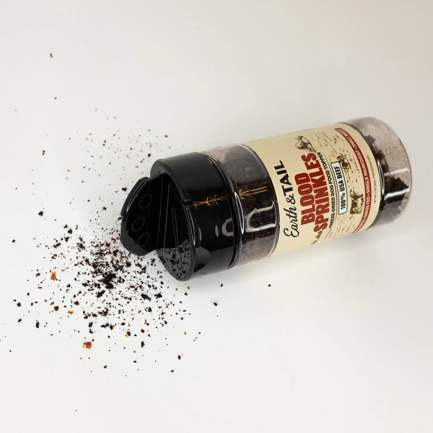 Freeze-Dried Beef Blood Sprinkles - Gourmet Food Topper for Dogs and Cats